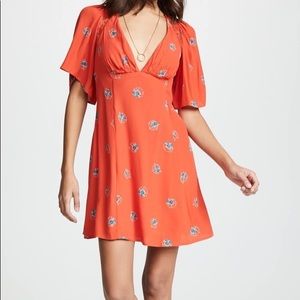 FREE PEOPLE MOCKINGBIRD BACKLESS MINI DRESS 2